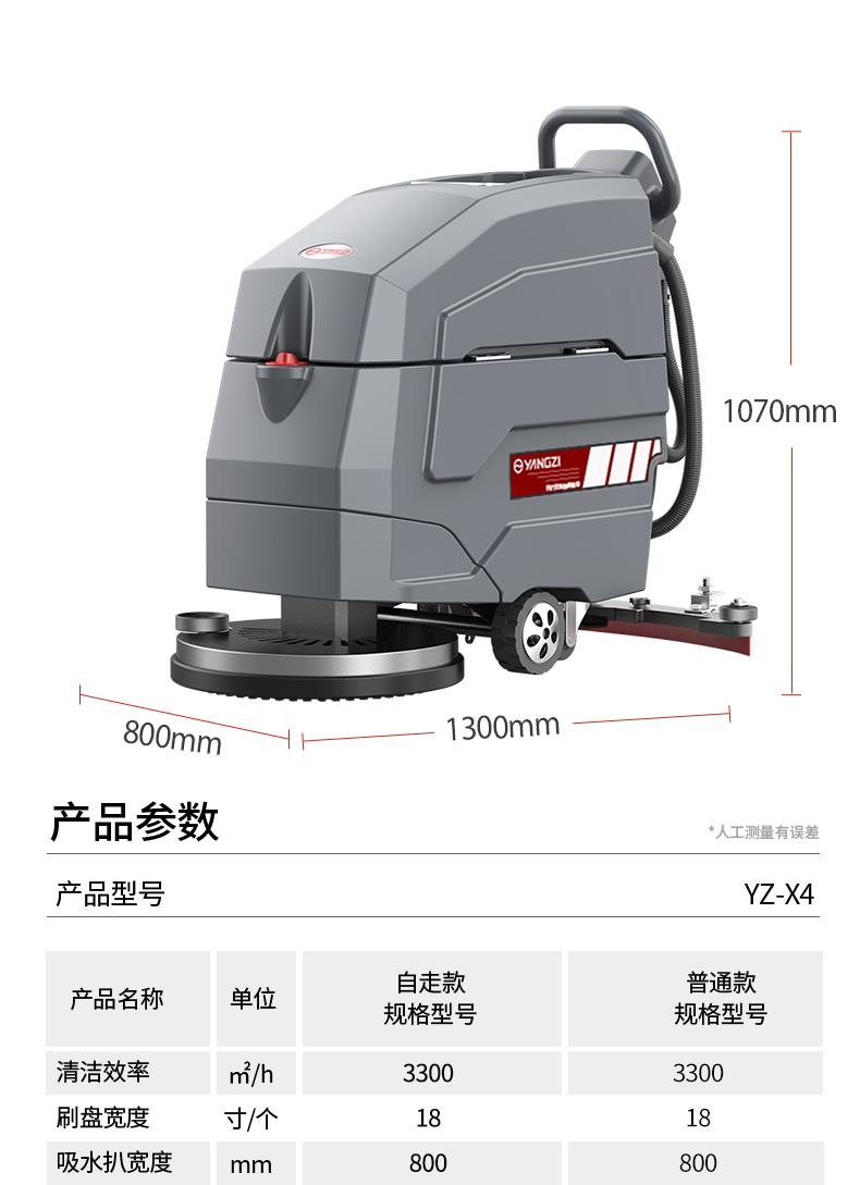 揚(yáng)子X(jué)4手推式洗地機(jī)(圖26)